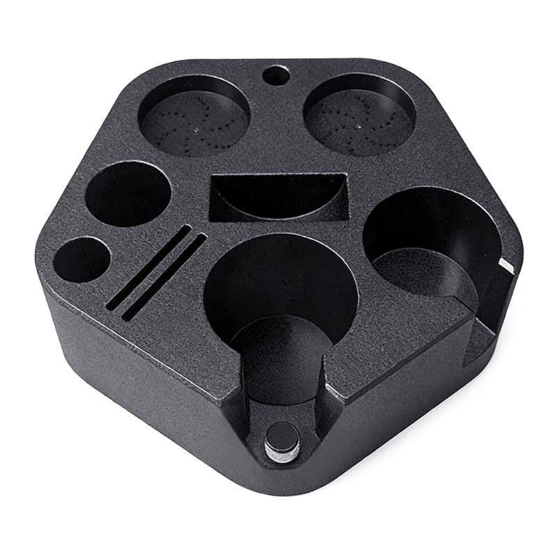 Antislip Compact Coffee Tool Organizer Compact Coffee Accessories Holder for Cafe Shop Home Kitchen Easy to Clean