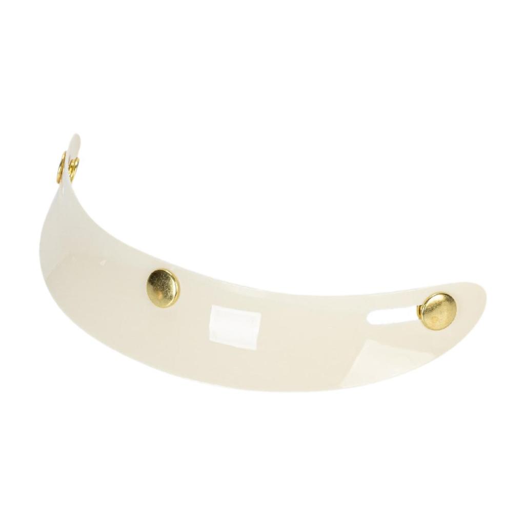 Helmet Peak Shield Sun Shade Protector 3 Snap for 3/4 Open Face Helmets