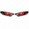 For HONDA CBR1000RR-R CBR1000RR CBR1000 RR Motorcycle Accessories Headlight Protection Sticker Headlights Eye Body Sticker