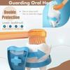 Edible Toothpaste Brush Pet Dog Cat Cleaning Toothbrush Oral Gum Care Prevent Teeth Calculus Dental Health Tool