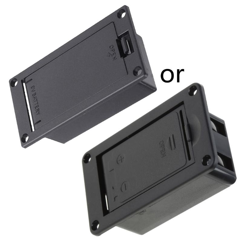 Battery Case Box 9V Battery Compartment for Electric Guitar Bass Accessories