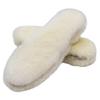 Sheepskin Fur Insole for Winter Snow Boots - Height Increasing, Warm Wool Insert