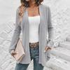 2025 Autumn Fashion Women's Knit Cardigan: Chic Long Sleeve Casual Jacket