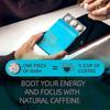 NeuroGum Energy Guma cu Cafeină (Zahăr cu cafeină aromă de mentă) - Potrivit pentru bărbați și femei