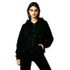Colorful Loose Fit Zipper Hoodie Sweatshirt