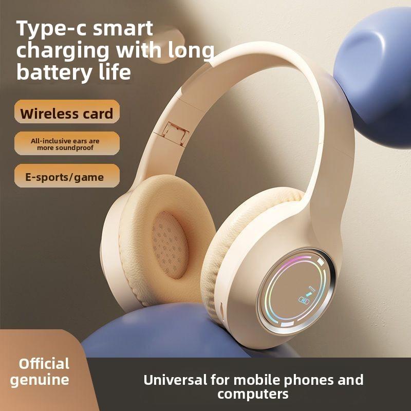 Luminous Bluetooth Headset, Wireless Universal Headset, Universal for All Mobile Phones