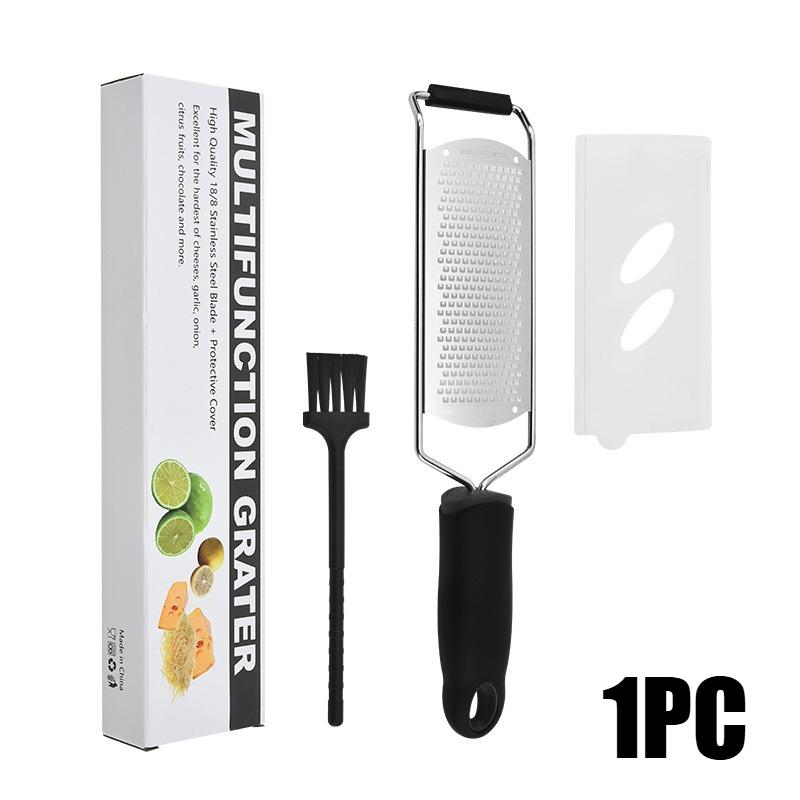 Xiaomi Stainless Steel Lemon Zester Cheese Grater with Soft Protective Cover Razor Sharp Grater for Cheese Vegetables Chocolate Citrus