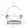 Bird Tabletop Perch Stand Removable Tray Practical Portable Parrot Play Training