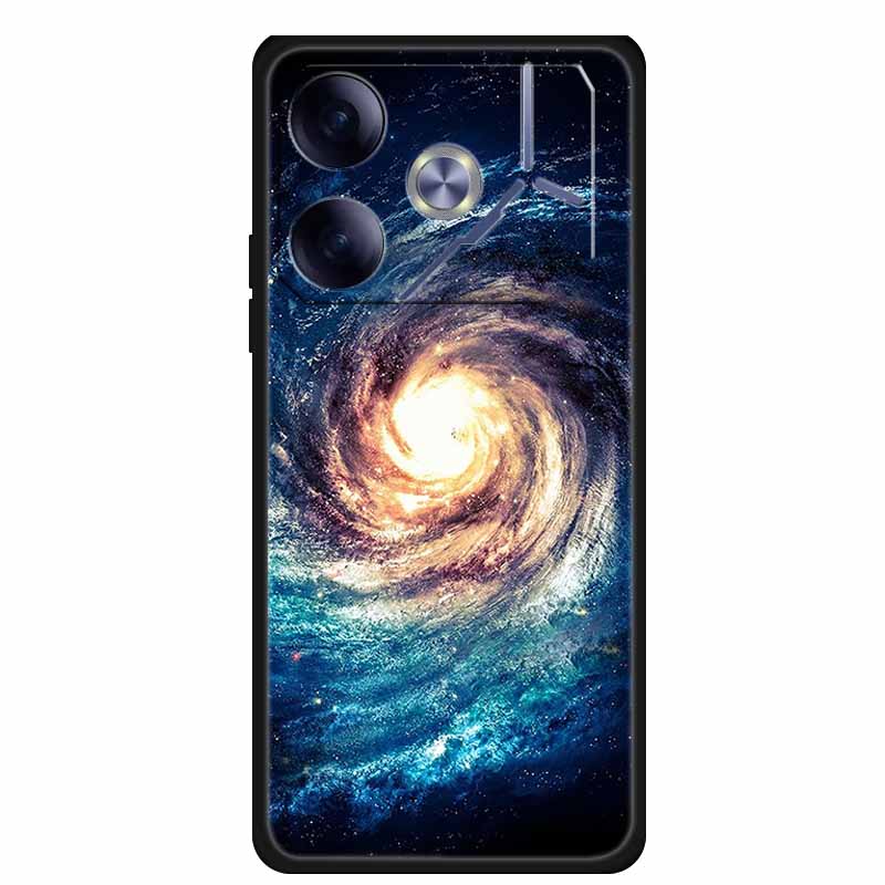 Phone Case For Tecno Pova 6 Back Cover Case Shockproof Black Silicone Soft Funda For Tecno Pova 6 Case Pova6 6.78" Capas Coque