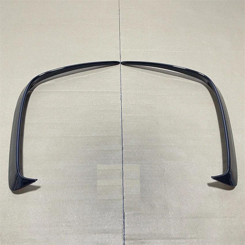 IEGT5 Hatchback Rear Bumper Lip Spoiler Side Canards Splitter Body Kits Gloss Black For Mercedes Benz A-Class W176 A45 AMG 2013-2018