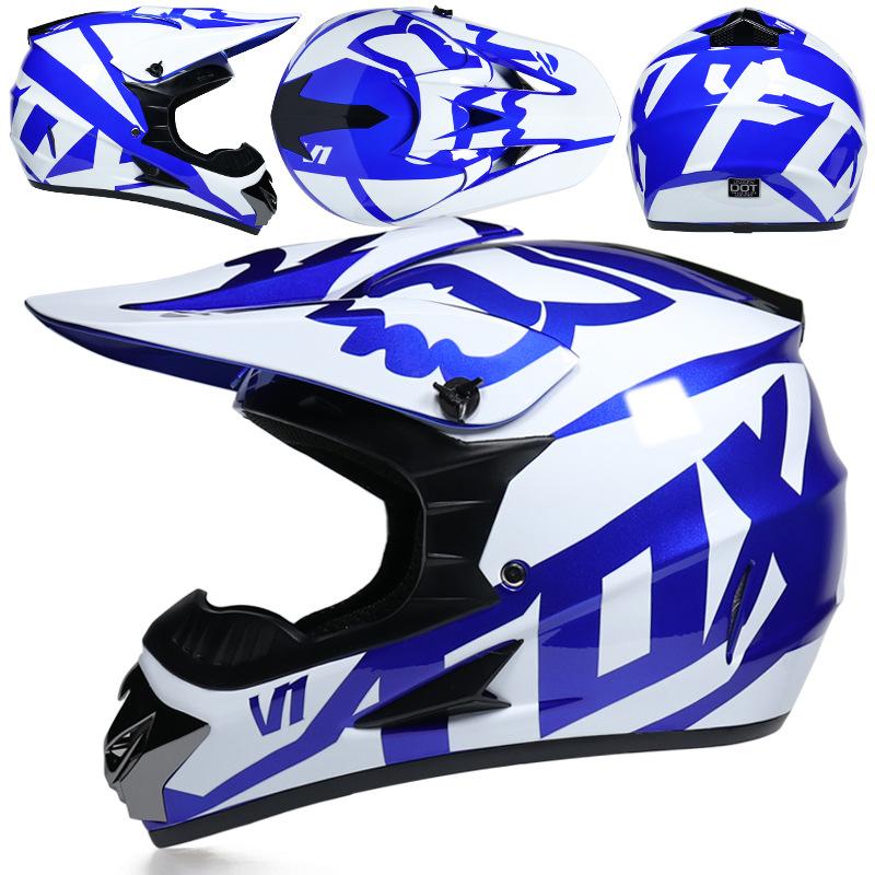 Off-road non-motorcycle helmets men and women couples mountain downhill MX locomotive forest road racing full helmet four seasons breathable