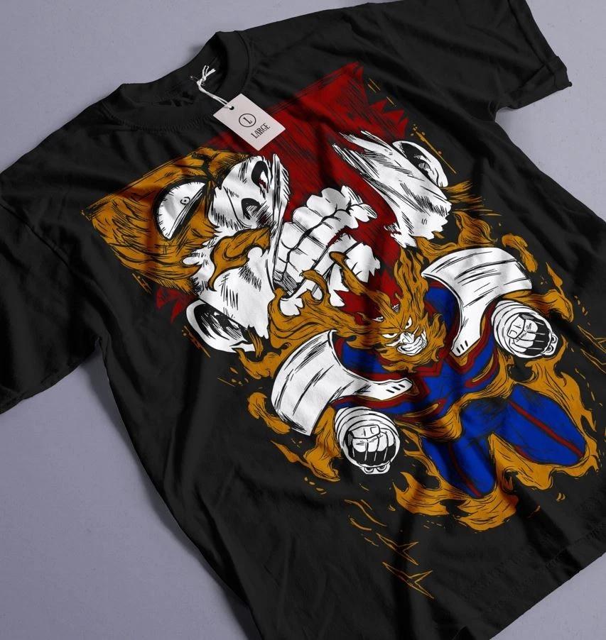 Endeavor TShirt My Hero Academia Tshirt Enji Todoroki Midoriya Deku MHA Shirt S