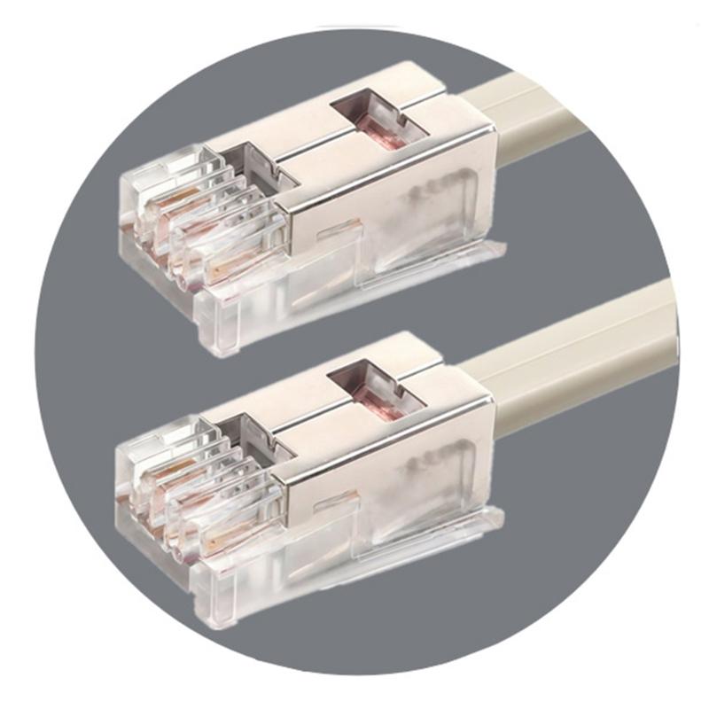 1/2m RJ12 (6P6C)/SDL 4P Stecker auf Stecker Datenkabel Gerade Verdrahtung Pinbelegung Telefonhörer Sprach-Erweiterungskabel