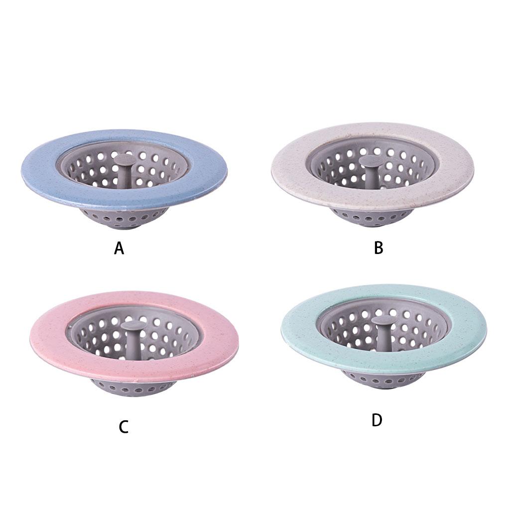 Kitchen Sink Strainer Wide Application Easy to Clean Durable Silicone Easy Install Silica Gel Silicone Sink Drain, Blue