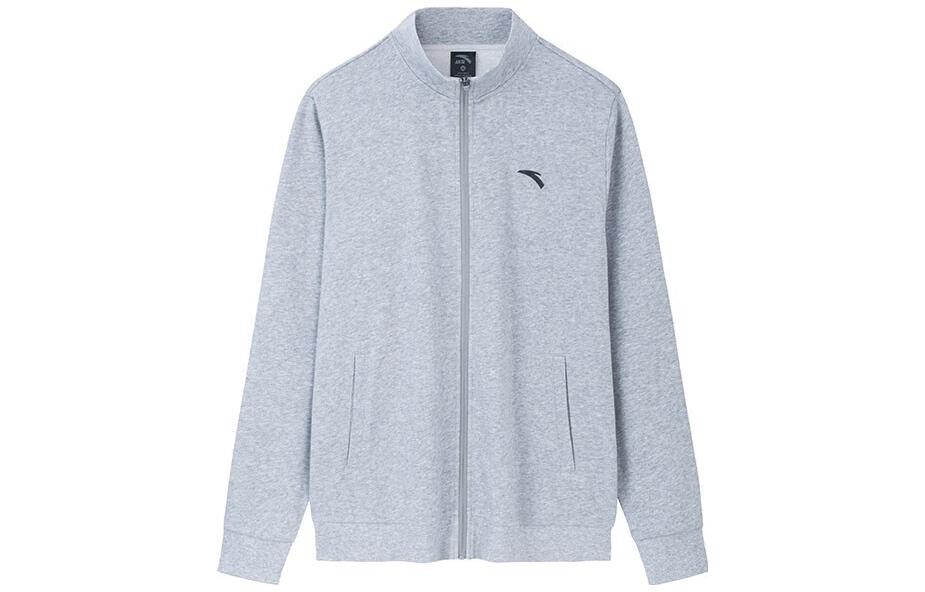 Men's Sweatshirt Anta Variety Training Collection Sweatshirt Men's Gray Heather Gray