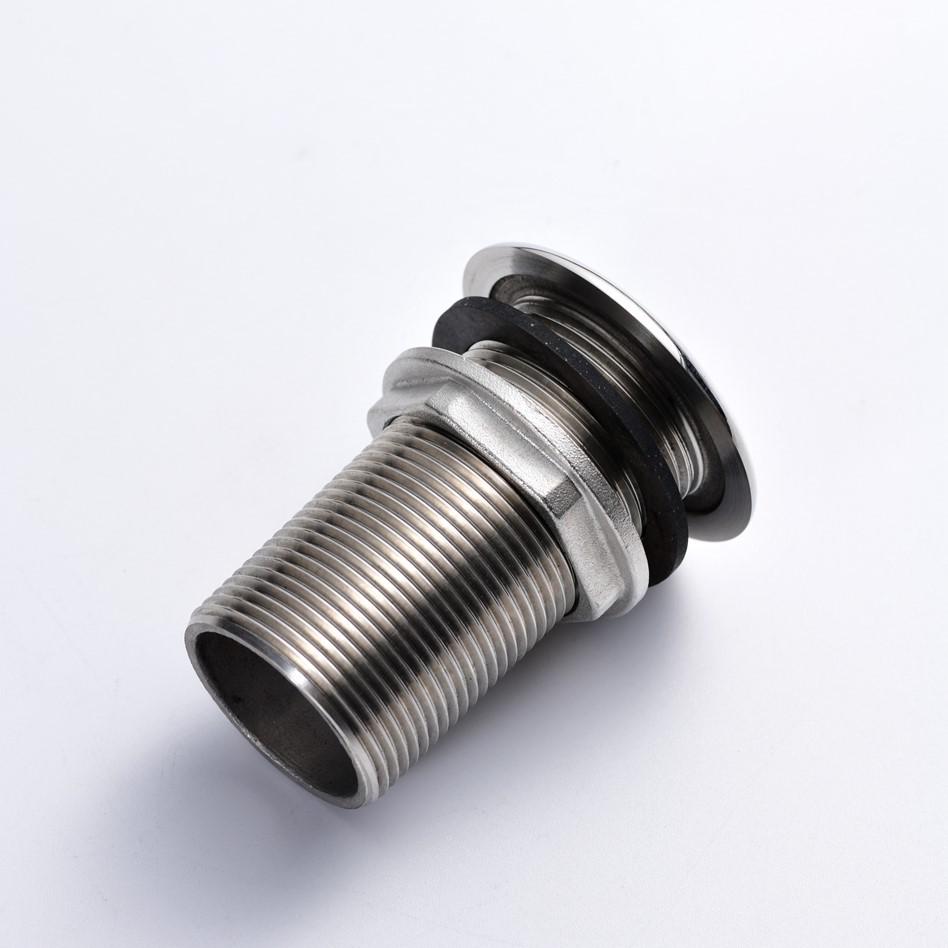 316 Stainless Steel Yacht/Boat Full Thread Drain Outlet Port Spare Parts