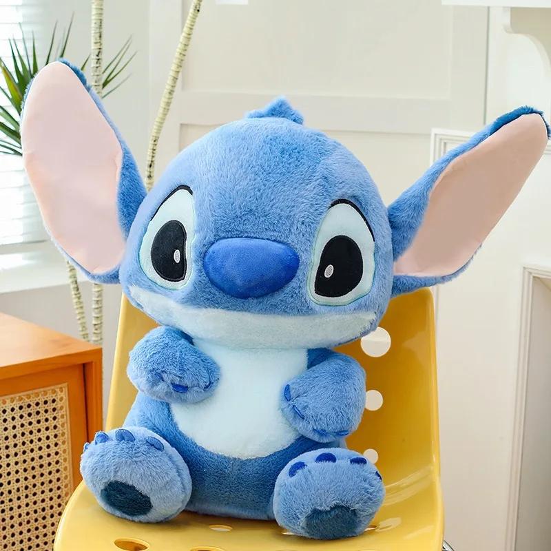 @@Stitch Doll Stuffed Toy Adorable Classic Cartoon Character Children's Pillow Gentle Stuffed Animal Birth Date Present Designed for Children