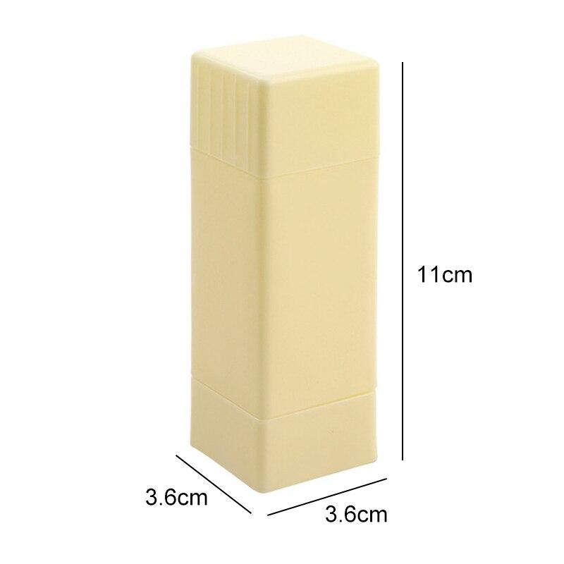 Yellow Butter Smudge Stick Vertical Rotary Cheese Tool Small Pieces Of Butter Baking Storage Box Cooking Butter Stick Kitchen