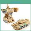 Tanque de Brinquedo Infantil Modelo de Deformação por Inércia Com Transformação de Um Botão Para Brincadeira Educacional