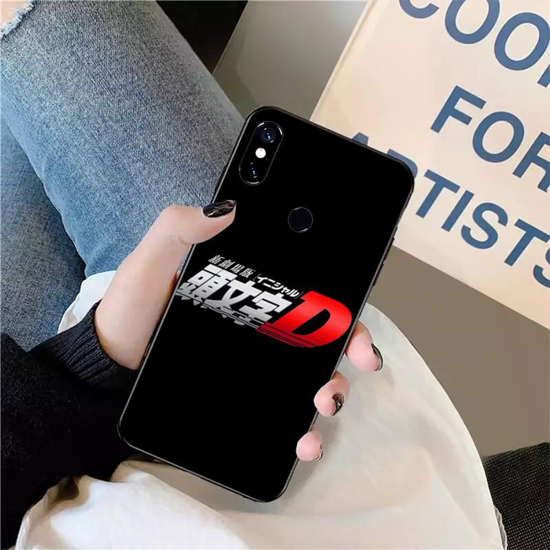 Initial D AE86 Cartoon Auto Luxus Design Abdeckung Telefon Fall Für Xiaomi Redmi Hinweis 7 8 9 t max3 s 10 pro lite