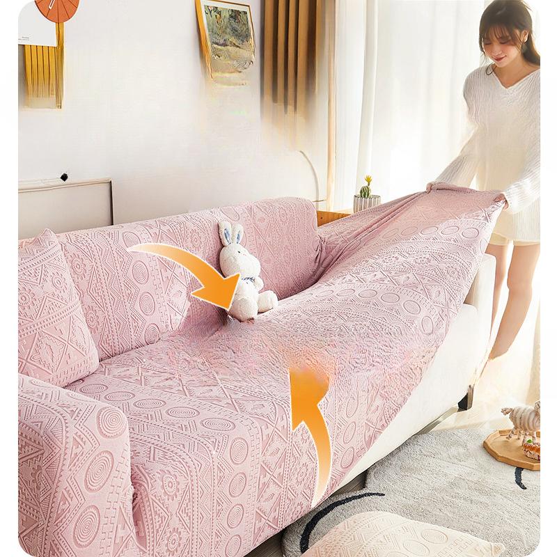 Universal Sofa Cover Anti-Scratching Four Seasons Universal Sofa Cover Dustproof Elastic Cover Cloth
