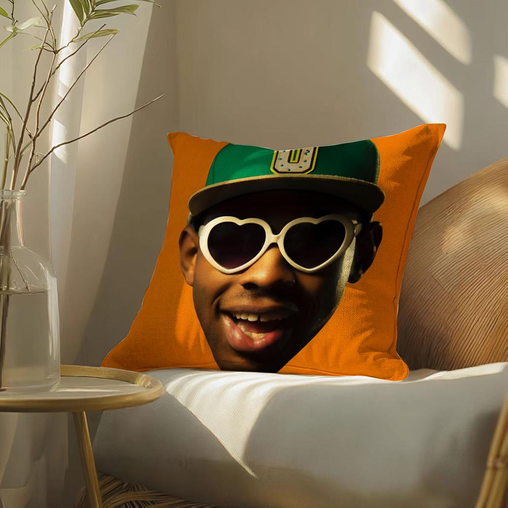 TTylertheCreatorRapper Pillow Case pillowcase doublesided printed sofa cushion bedroom headboard