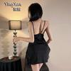 Sex Underwear Women's Passion Temptation Lace Suit Large Size Backless Sexy Nightdress Pure Desire Temptation Hip Skirt