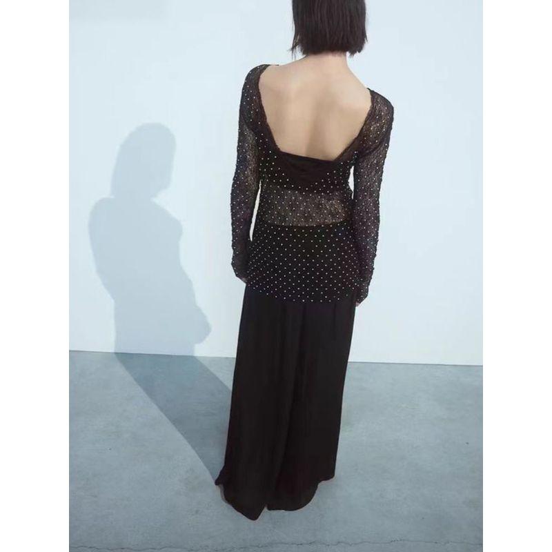 Za2024 Summer New Product Women's Clothes High Waist Slim Looking Drape Casual Straight-Leg Stretch Waist Wide Leg Pants 9929049