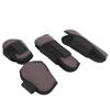 1Set Horse Tendon Boots PU Elastic Thickened Adjustable Horse Leg Protector with Nylon Hook