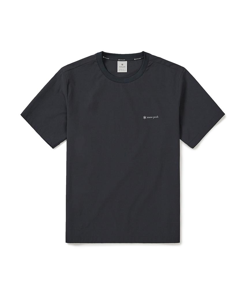 SNOWPEAK APPAREL Thin Tech Basic Short Sleeve T-Shirt (S25Musts31) Dark Navy