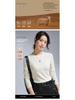 Women's Merino Wool Summer Base Layer: Black Long Sleeve Round Neck Slim Fit T-shirt (2025 Collection)