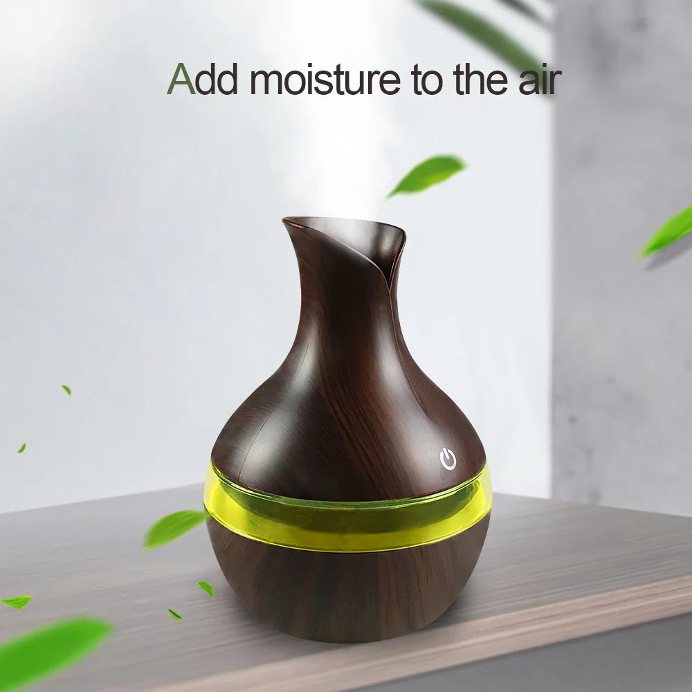 300ml Mini Humidifier & Oil Diffuser, USB Powered for Travel, Office, Small Spaces