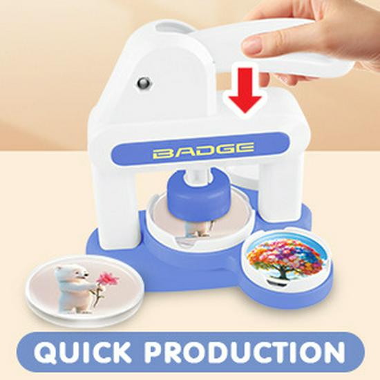 DIY Badge Making Machine for Kids - Create Badges & Refrigerator Stickers
