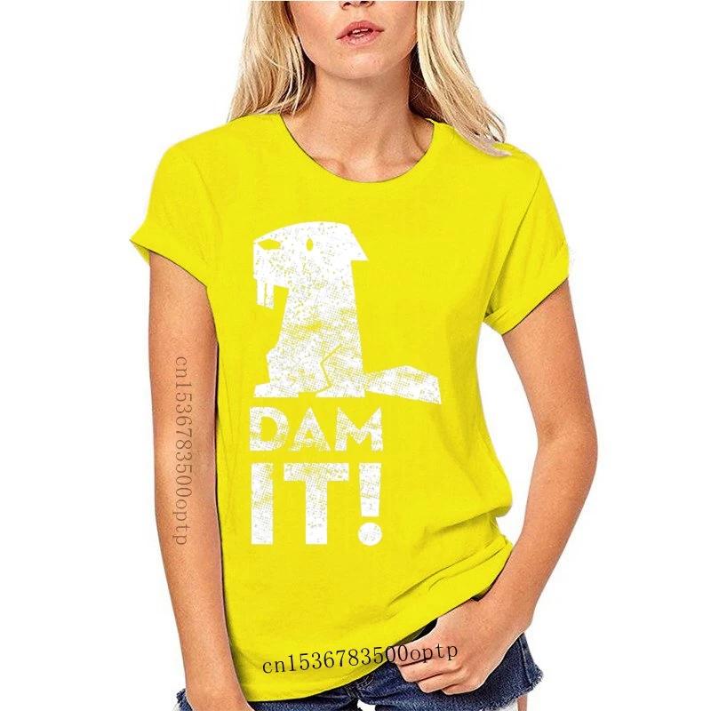 

Новая футболка Dam It Beaver Funny Struggle Is Real Humor Fishing Adult для мужчин, футболка для мужчин и женщин, стильная футболка на заказ XXXXXL жёлтый