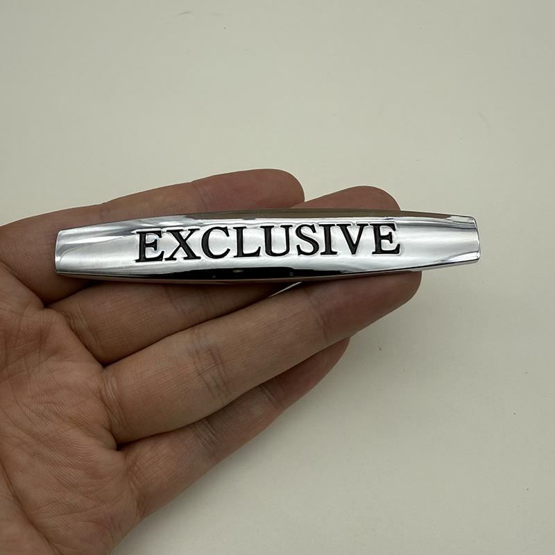 3d Metal Logo Exclusive Badge Sticker Car Fender Side Emblem For Mercedes Benz C180 C200 E200 W213 W214 W205 Viano Accessories