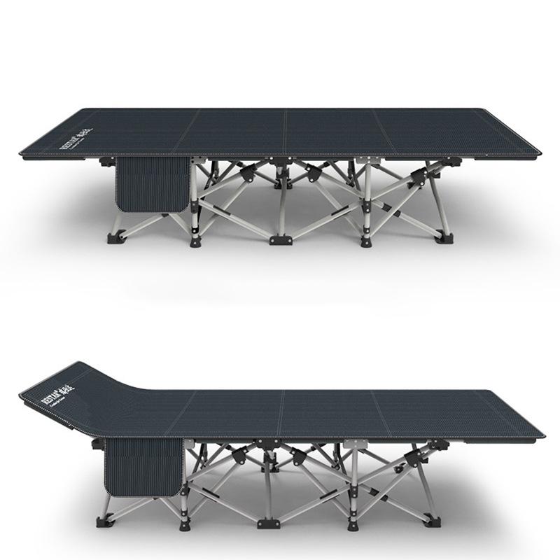 Ruishida Portable Folding Nap Bed, Oxford Cloth, Military-Style for Office or Outdoor Use