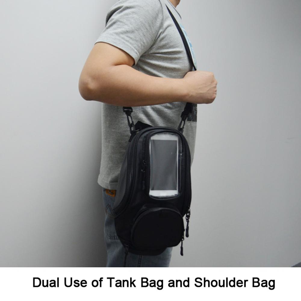 Magnetic Motorcycle Tanks Bag Waterproof 6.5 Inch Touchscreen Phone Pouch Universal Motorcycle Accessories