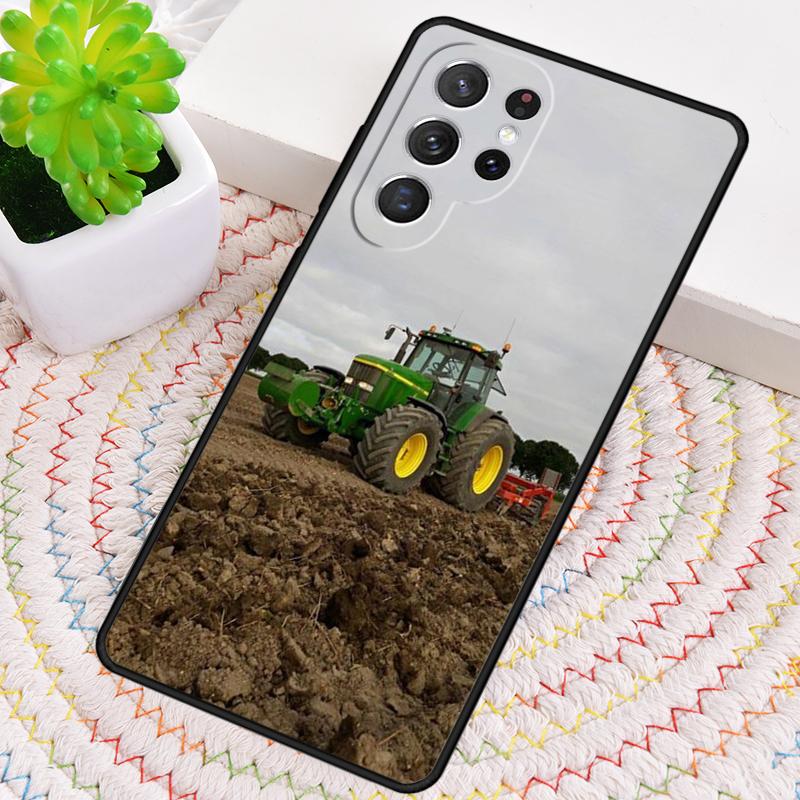 Farm Vehicle Tractor Soft Phone Case for Samsung Galaxy Note 10 Pro S26 Ultra S23 S24 FE S25 S21 S22 PLUS Shockproof Cove