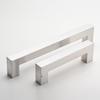 Modern Stainless Steel Square Pull Handle for Cabinets and Drawers
