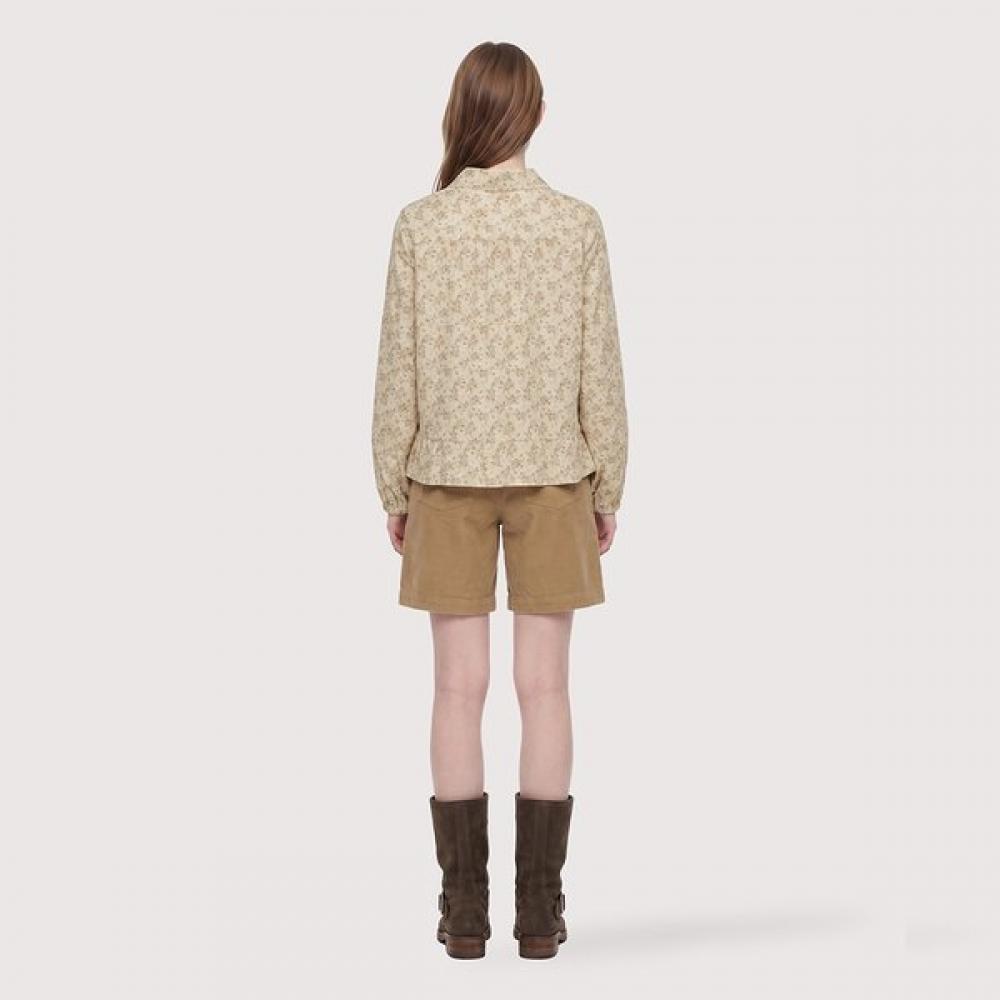 Thursday Island Floral Pintuck Blouse T266mbl143w