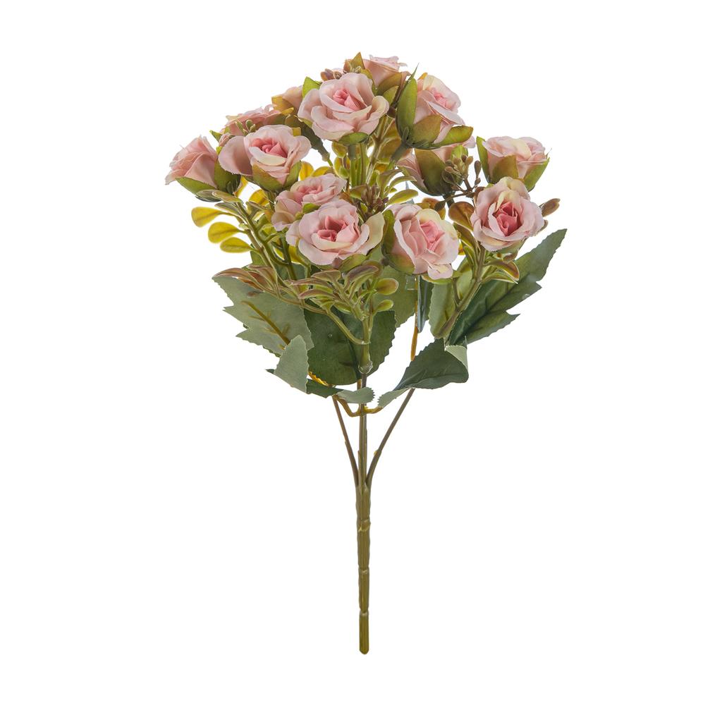 Artificial Flowers Silk Roses Wedding Bridal Outdoor Garden Courtyard Decoration Festival Diy Vase Bridal Bouquet Box Decoration
