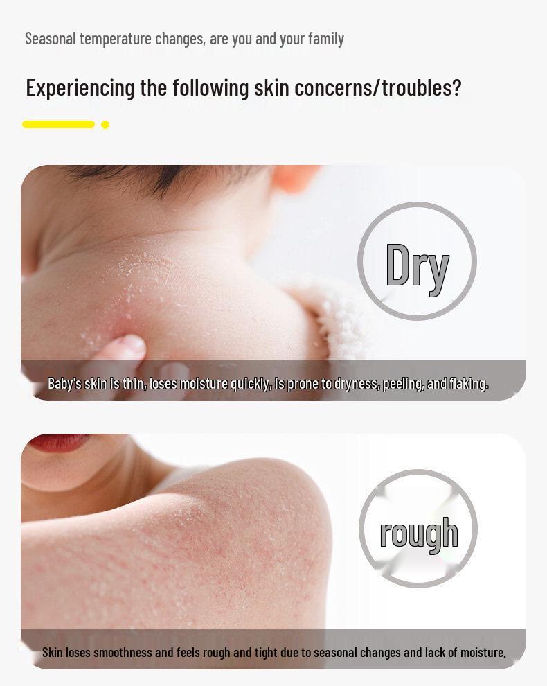 Penghe Shea Butter Moisturizing Lotion for Infants & Toddlers: Nourishing Face & Body Cream for Autumn/Winter