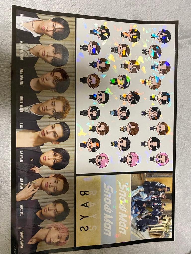 [USED] Snow Man RAYS First Edition A Version with Sticker