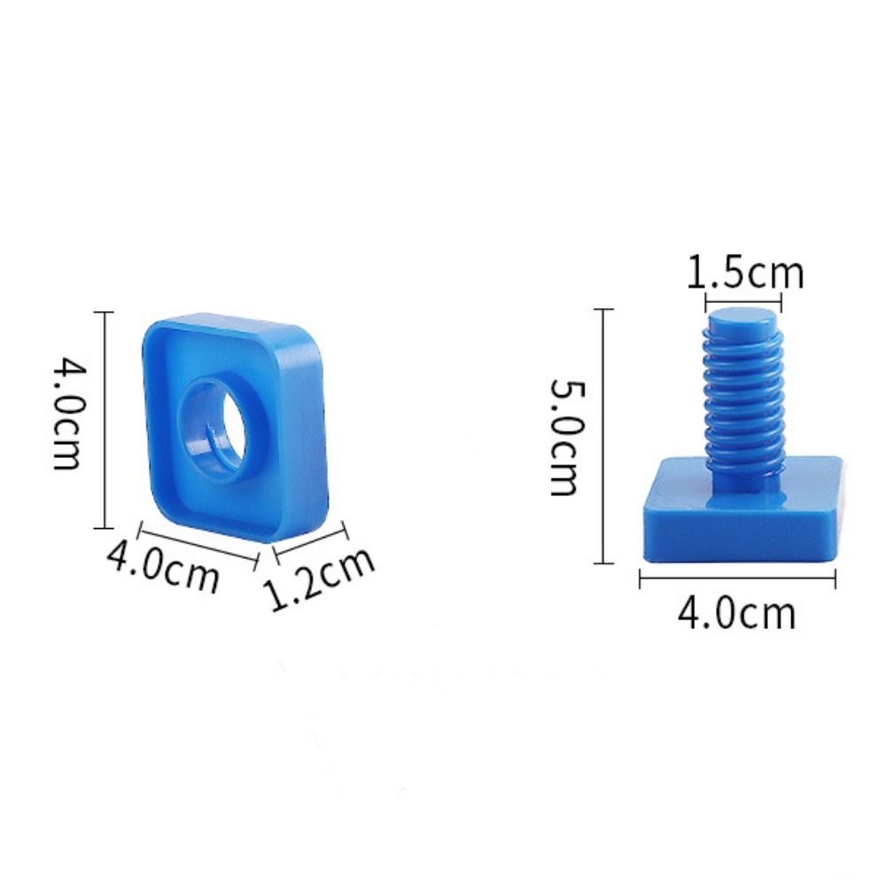Screw Shape Screw Building Blocks Educational Nut Shape Toys Plastic Insert Blocks  Kids Gift