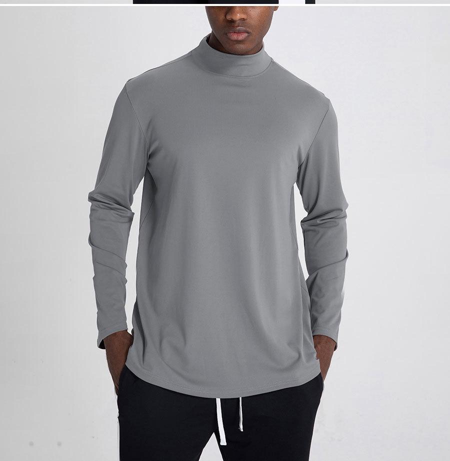 Men's Winter Sports Quick-Dry Training Suit: Football, Basketball & Running Long-Sleeve Top.