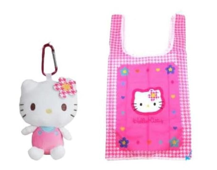

Nakajima Corporation Plush Eco Bag Kaohana Hello Kitty 193551-24