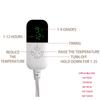 EU/UK Electric Heated Blanket - Single/Double Mattress Heating Pad (CE/ECM/LVD Certified)