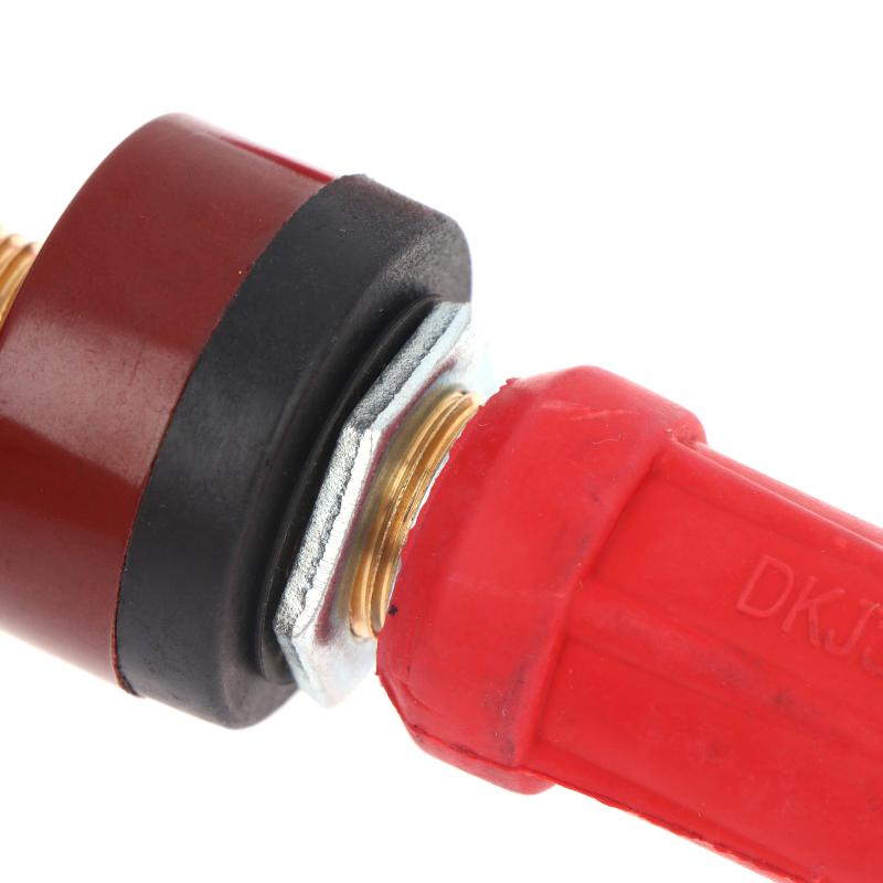 Thai Style Welder Connector Plug Pure Copper Core High Conductivity Long Lasting Anti-Leakage for Professional Welding Repair Shops