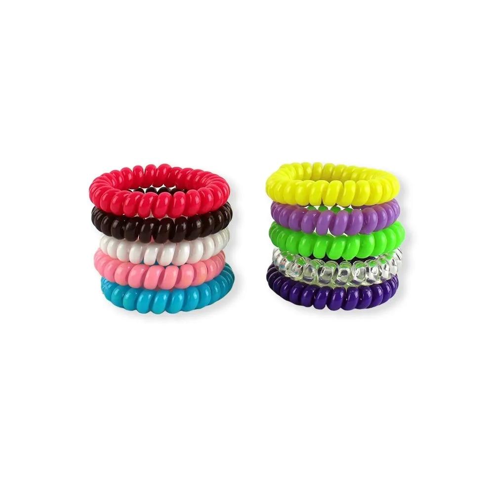 Random spring hair tie