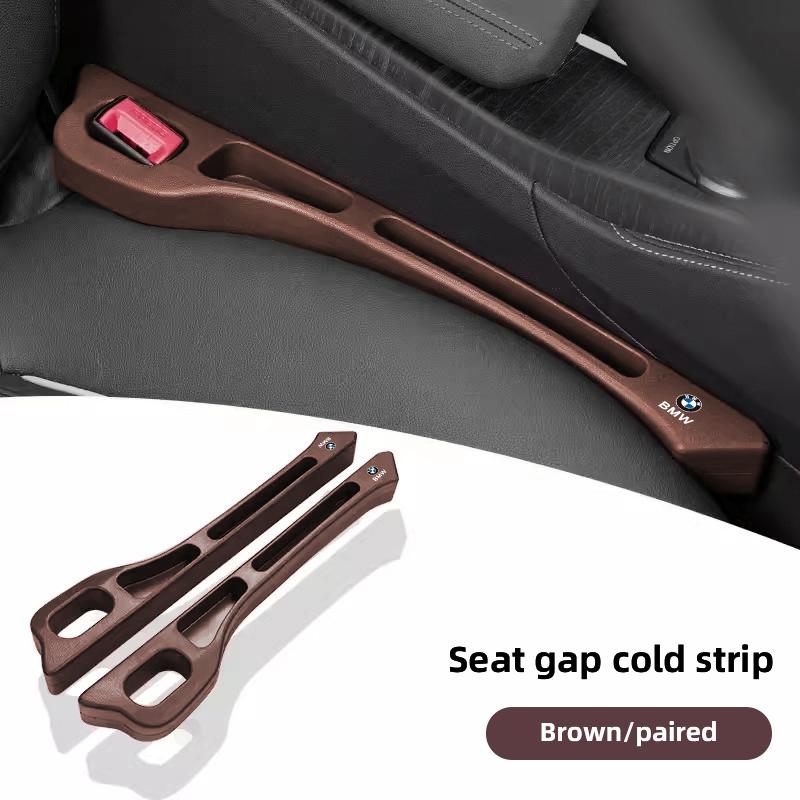 2Pcs Car Seat Gap Filler Strip Auto Key Phone Storage Accessories For BMW Performance E28 E30 E34 E53 E61 E62 E95 E46 E60 E90 HX9